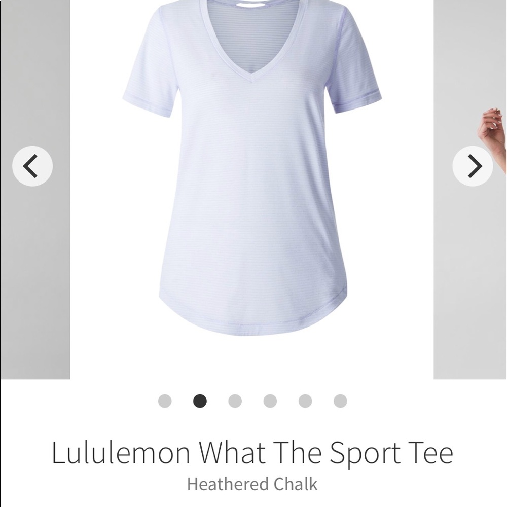 Lululemon what the sport tee